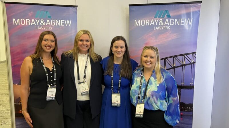 4 Moray & Agnew staff at careers summit